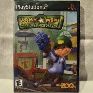 PS2 Army Men: Soldiers of Misfortune NEW - SEALED